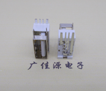 黄江镇USB侧立式短体10.0尺寸 侧插加宽脚5A大电流插座